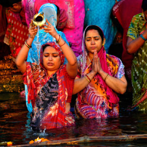 The river Ganges, Varanasi, India
