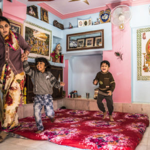 A family home, Jaisalmer, Rajasthan, India